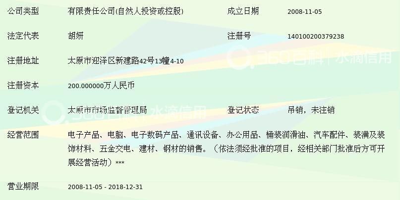 山西东岩商贸